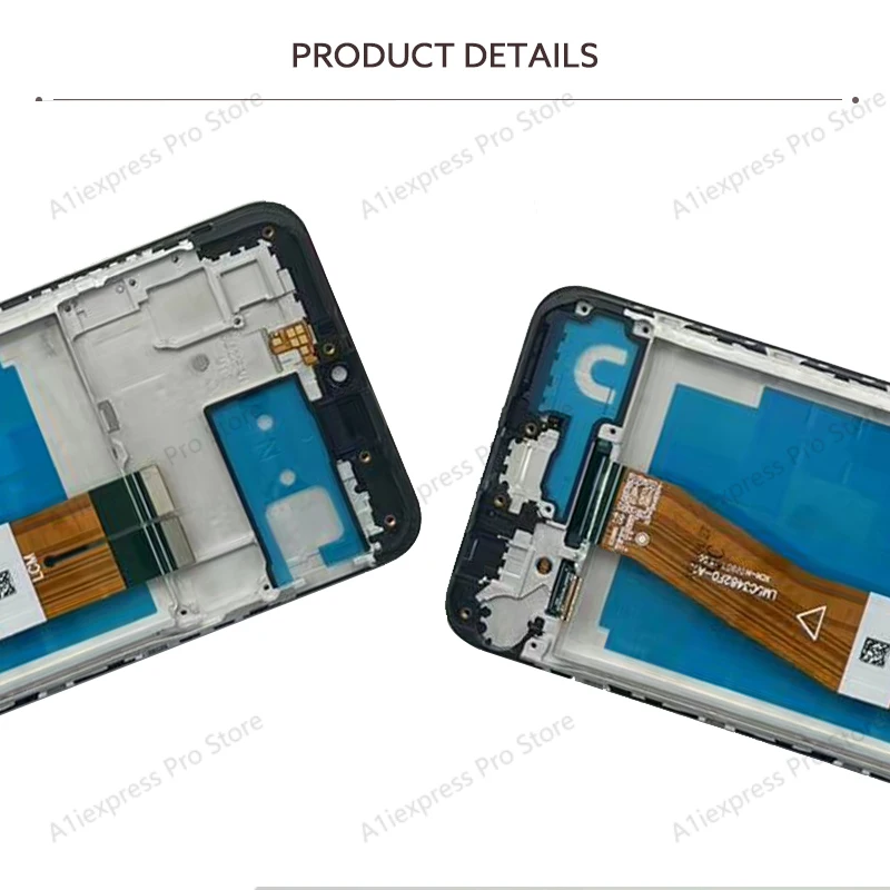 Pantalla LCD 6.5" para Samsung A03 A035, ensamblaje de pantalla táctil, repuesto 6