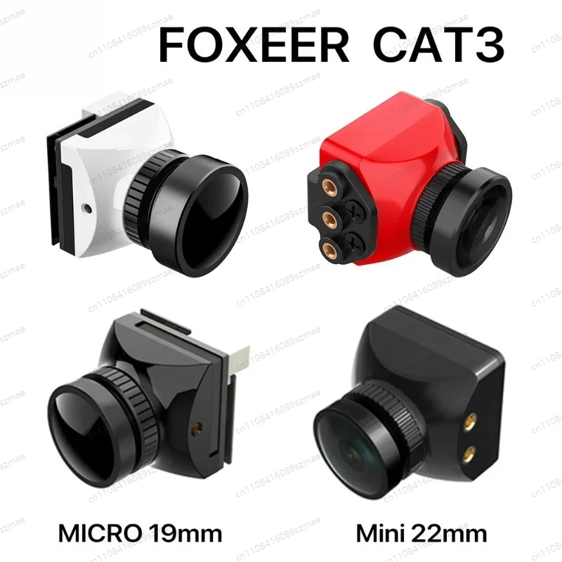 

Foxeer Cat 4 Micro Mini FPV Camera 1200TVL 0.00001Lux FPV Night Camera For RC Racing Drone