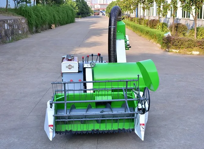 Mini Rice Combine Harvester Diesel Engine Drive Motor High Productivity 18-20 HP for Wheat Rice Harvesting Paddy Grain Gathering