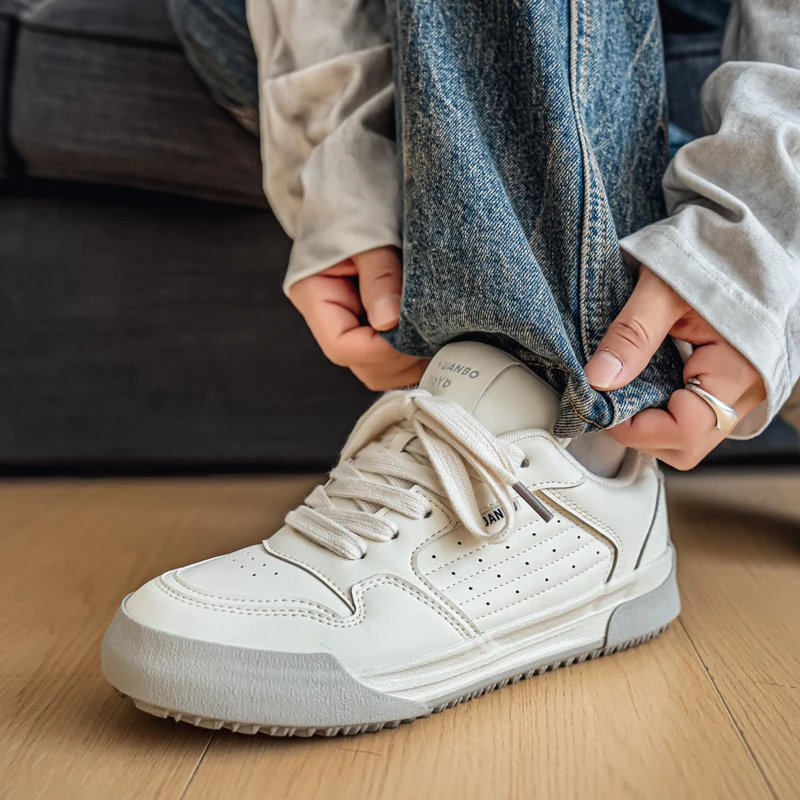 أحذية رياضية عصرية للرجال - أحذية جري شبكية قابلة للتنفس ومدربين كاجوال فاخرين للارتداء اليومي #4