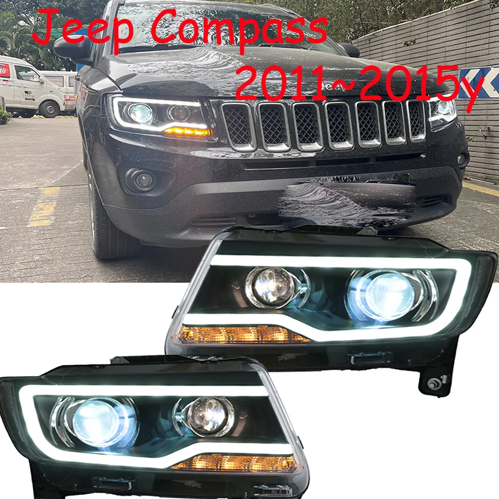 

Headlamp Compass Headlight 2011 2012 2013 2014 2015y LED Head Lights HID Xenon Lamps Bumper Light Compass Head Lamp Xenon Bulb