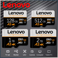 Lenovo 2TB SD Memory Card 1TB 512GB 256GB A2 U3 4K Micro TF SD Card 128GB High Speed MLC TF Card For Nintendo Switch Ps4 Games