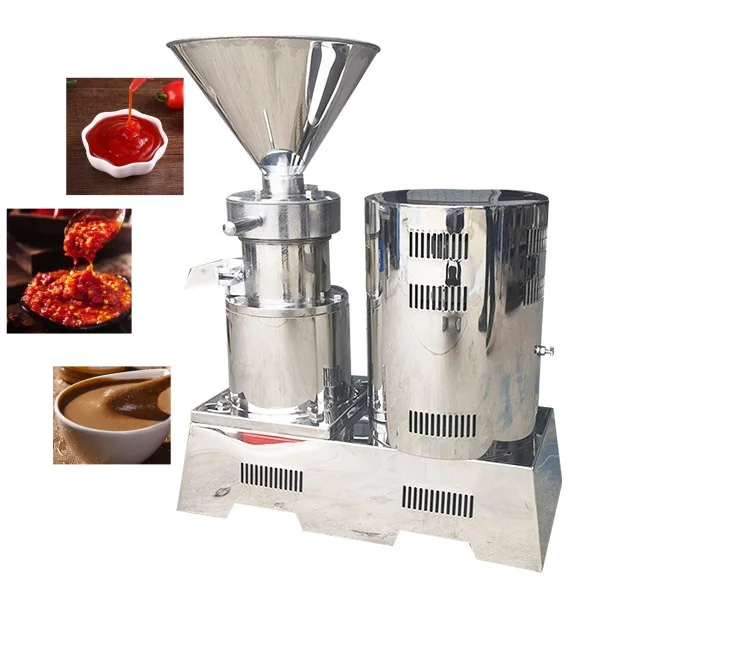 

High Productivity Industrial Tomato Peanut Paste Grinder Fish Bone Crusher Machine Cocoa Butter Press Machine