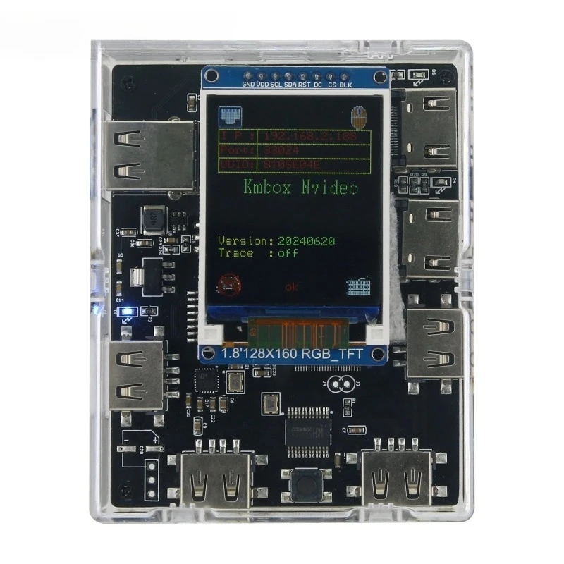 Nvideo Network KM Controller Video Acquisition Card Support Loop Out Function XBOX360 KM Converter