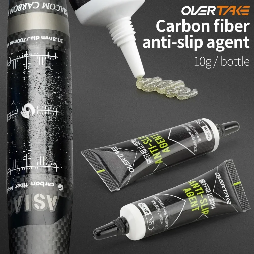 OVERTAKE Carbon Fiber Anti Slip Agent 10ml Non-slip Bicycle Grease for MTB bike/Road Bike Seatpost Handlebar Stem Anti-slip Lube