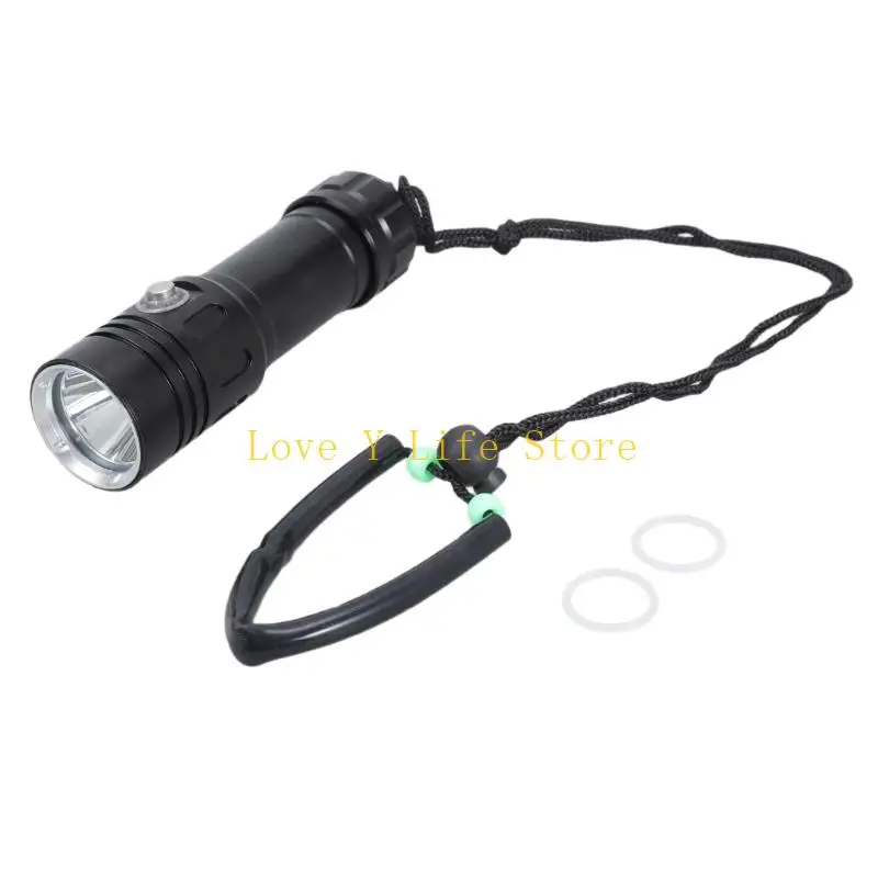 

L74C LED Diving Flashlight 1000LM Bright Powerful Underwater Light for Night Diving