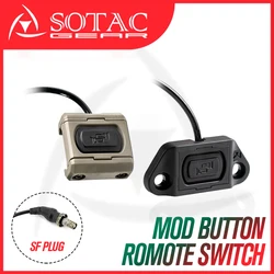 SOTAC Tactical Romote Switch for SF Scout Light, Picatinny and M-LOK Adapter