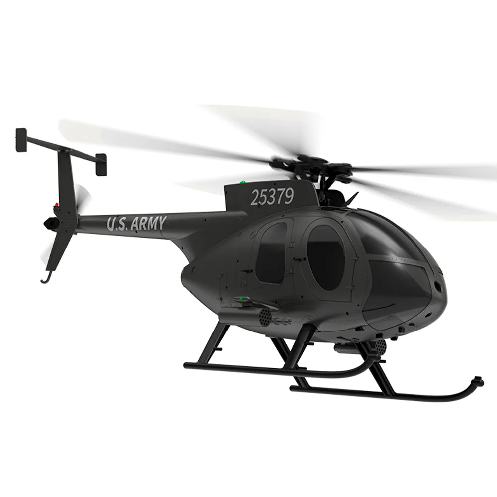 YUXIANG F119S(MD500) Helicóptero 9CH GPS 1/16 Flujo óptico + LiDAR TOF/Altitude Hold Dual Brushless 350m 18Min Fight RC Avión