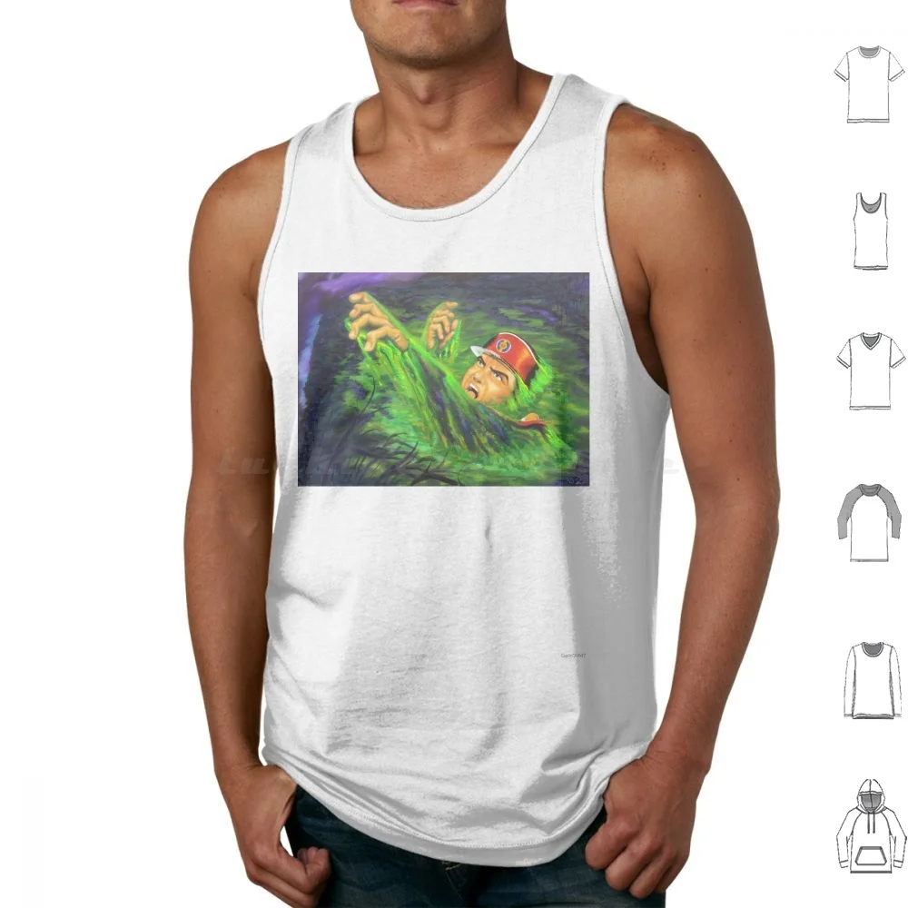Capitán Scarlet Swamp Camisetas sin mangas Algodón estampado Capitán Scarlet Gerry Anderson Marioneta Ron Embleton End Credits Ufo Space1999