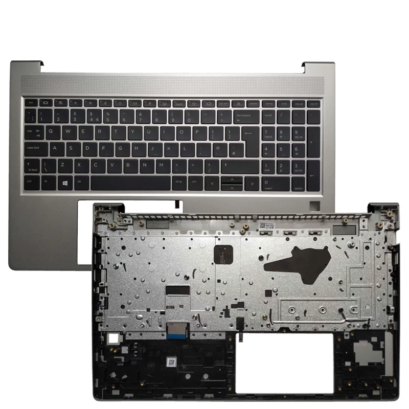 

Верхний чехол с упором для рук и клавиатурой для HP Probook 450 G9 455 G9, серебристый цвет
