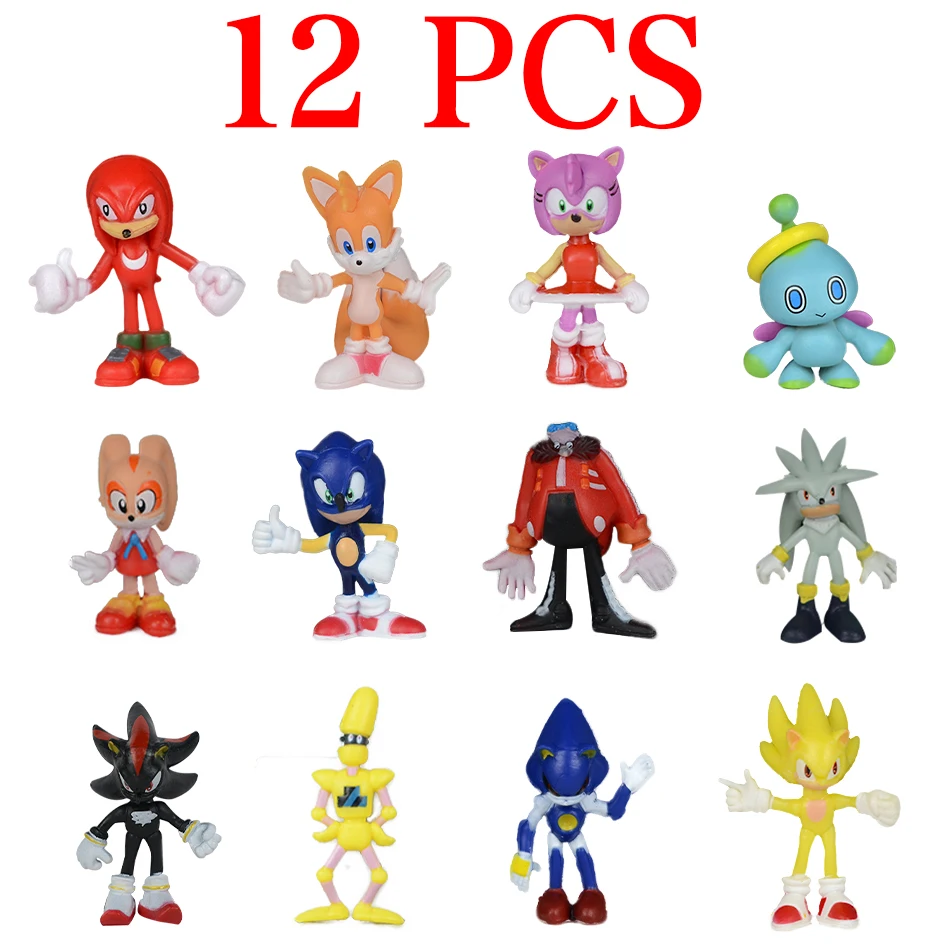 2025 جديد رائجة البيع سونيك سوبر ساوند ماوس 6 PSP لعبة الدمى يدوية الصنع الحلي نموذج الدمى سونيك الظل الذيل شخصية #2