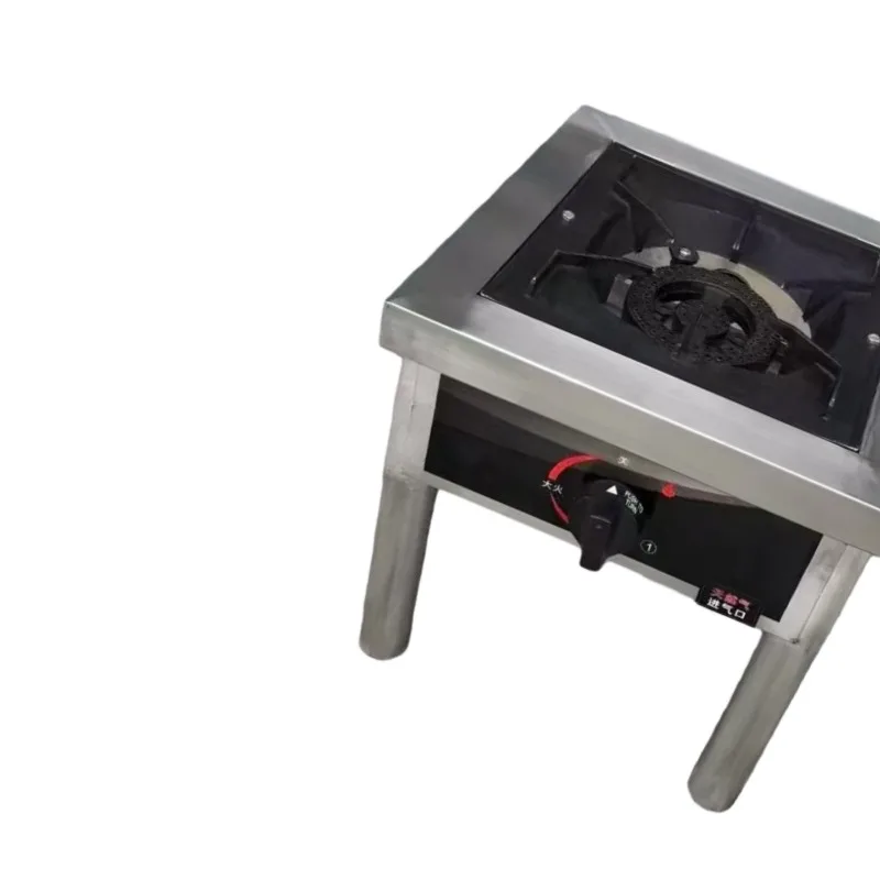 Single burner double ring gas stove electronic ignition flameout protection gas stove liquefied gas