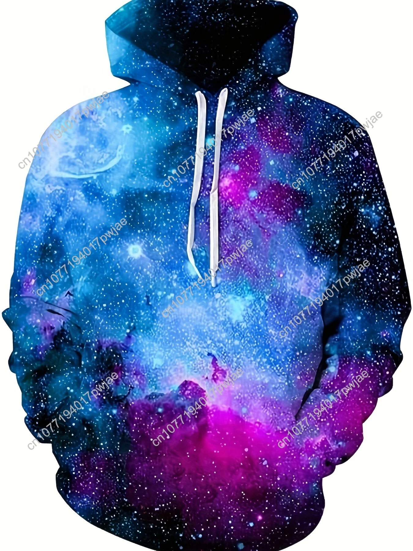 Moletom com capuz com design gráfico legal – Moletom com capuz estampado estiloso para homens – Presente de rua de inverno e outono