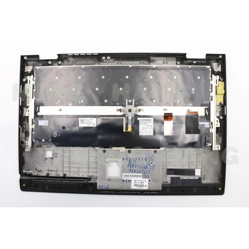 l   NEW For Lenovo ThinkPad X1 Yoga 3rd Gen US Palmrest Keyboard Bezel Cover 02HL896