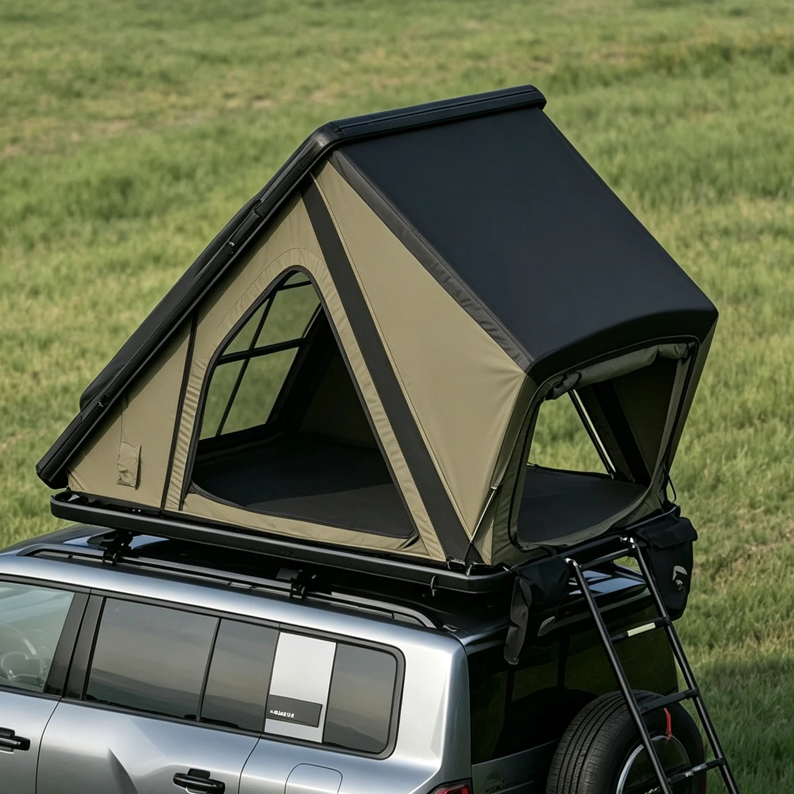 Wedge Series Low-Profile Rooftop Tent 4 Season Double Layer Anti-Condensation For SUV Owners