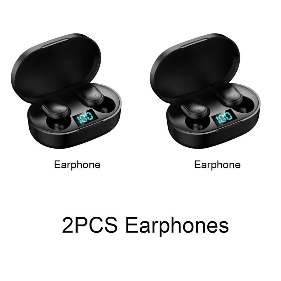 Briame E6S TWS Bluetooth Kopfhörer Drahtlose Bluetooth Headset Noise Cancelling Headsets Mit Mikrofon Kopfhörer Für Xiaomi iphone 3