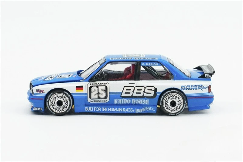 1:64 Silvia S13-R KAIDO WORKS V1 M3 Kaido Touring Champ V1 Blue white Diecast Collector's Vehicle Model Car