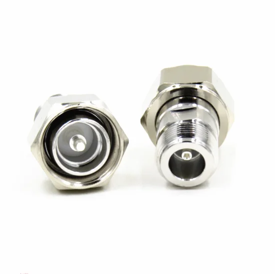 Adapter 4.3-10 Male Plug to N Female Jack Connector Socket Straight Coaxial 43/10 RF Adaptor  50ohm