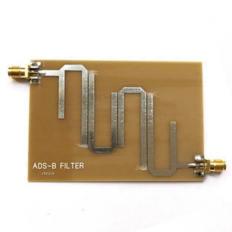 ADS-B Microstrip Bandpass Filter 1090MHZ Transmission Range 1-1.2Ghz For Adsb Receiver Filter Module