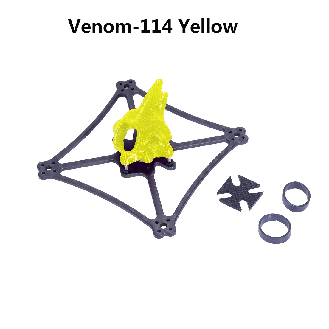 FEICHAO Venom-118 venom-114 3 Zoll 75mm Frame Kit Propeller für bürstenloser Motor fpv rc Racing Zahnstocher Drohne 5