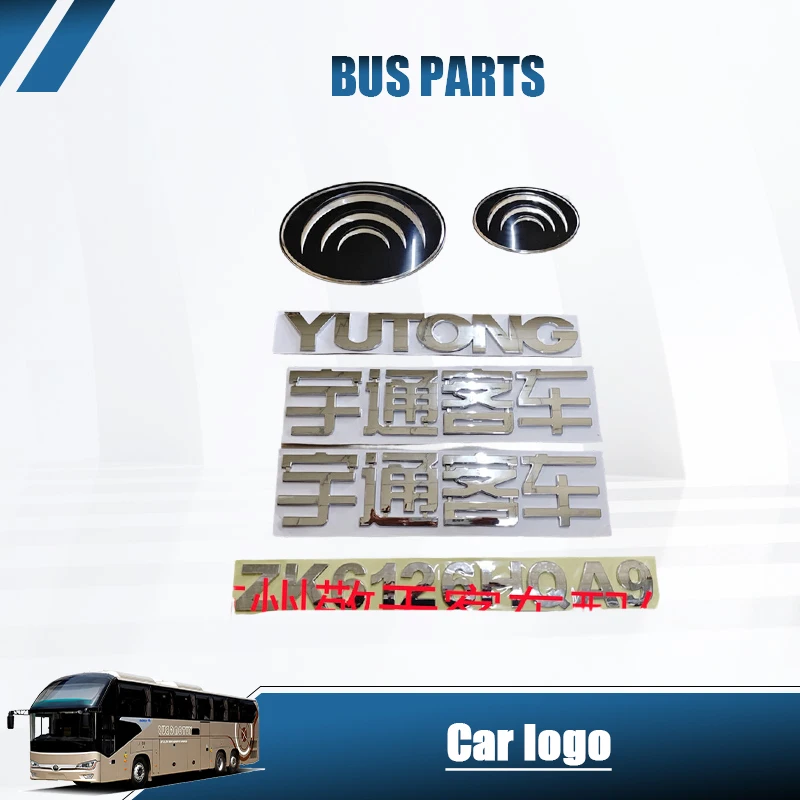 NEW HNROCK Yutong Full Vehicle Emblem, Letter Emblem, Letter Plate, Model Plate Suitable for Yutong Bus Parts