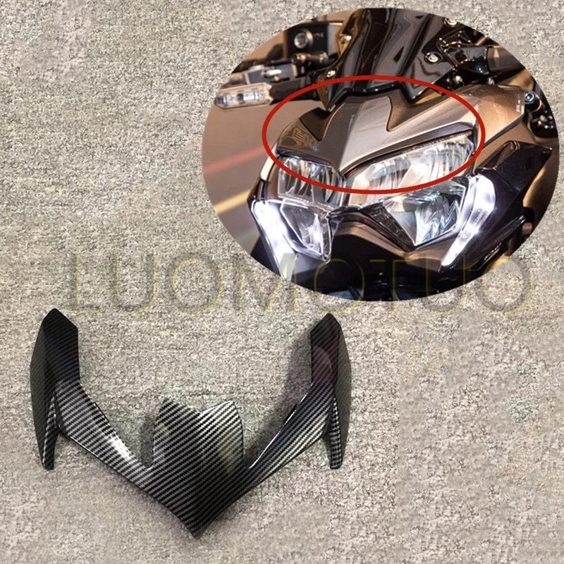 

Подходит для Kawasaki 2020 2021 Z900 Z 900 передняя фара мотоцикла верхняя обтекатель детская обтекатель удлинитель для носа