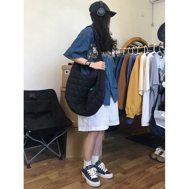 MEXZT Harajuku Cargo Shorts Women Oversized Black Pure Cotton Baggy Shorts Summer Streetwear White Wide Leg Sports Short Pants