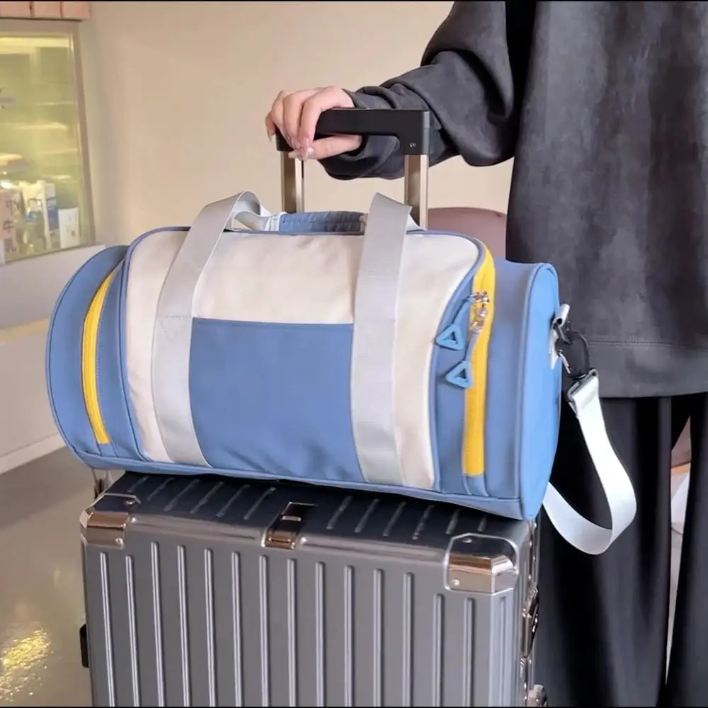 

Portable Wet and Dry Separation Travel Bag Oxford Cloth Waterproof Yoga Sports Bag Large-capacity Lightweight Gym Bag