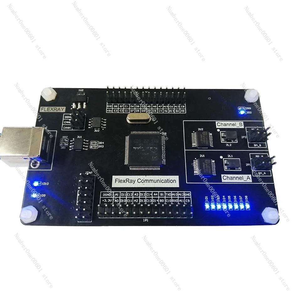 For Dual Communication Development Board FlexRay to Serial/CAN