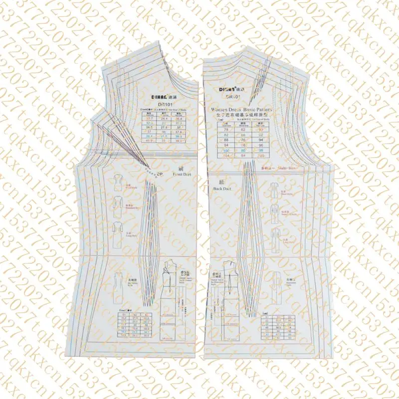 Modello modello abbigliamento per sovrani multi-size per l'efficienza del cucito 87HC