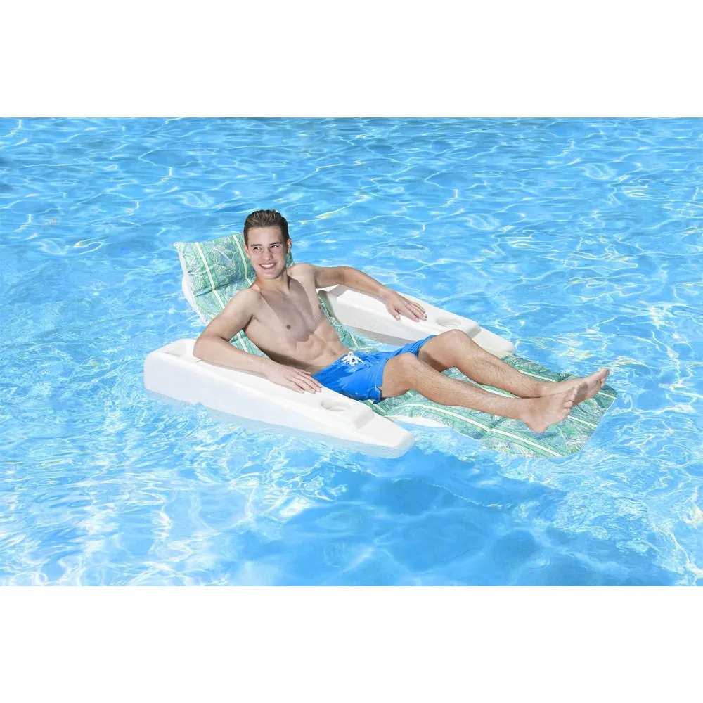 Abstract Adjustable Floating Chaise Lounge Large