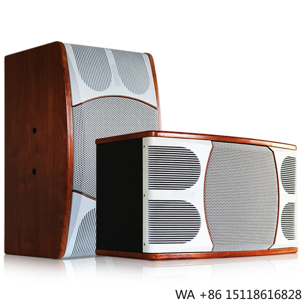K-750 10-Inch 200W Two-Way Karaoke Audio Speaker for KTV Bars and Sound Equipment