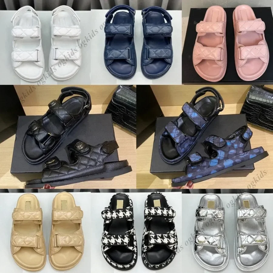 

Designer sandals Women summer high heels comfortable beautiful sandals pink green black white silvery style casual elegant beach