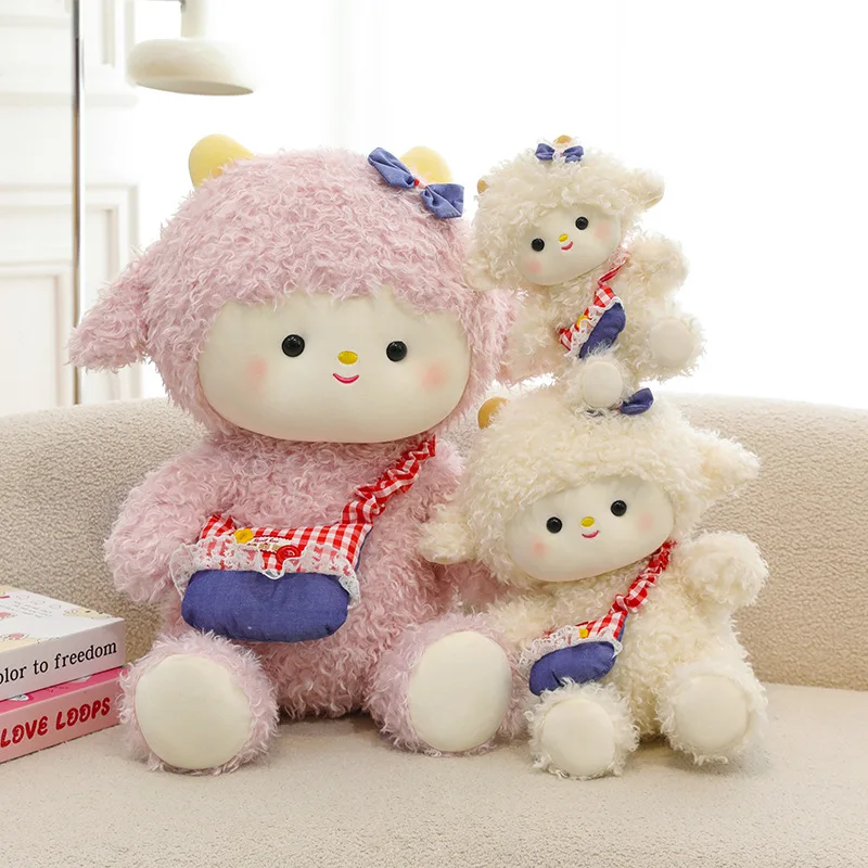 new-25-35-45-55cm-cute-satchel-lamb-doll-plush-toy-bow-lamb-pink-doll-sleeping-pillow-sofa-ornaments-gift