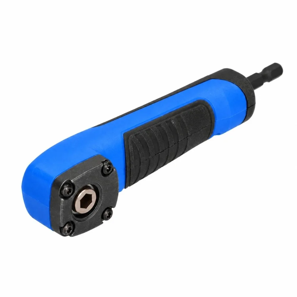 90 Degree Right Angle Adapter Multifunctional ABS Handle Impact Driver Adapter Screwdriver Socket Adapter