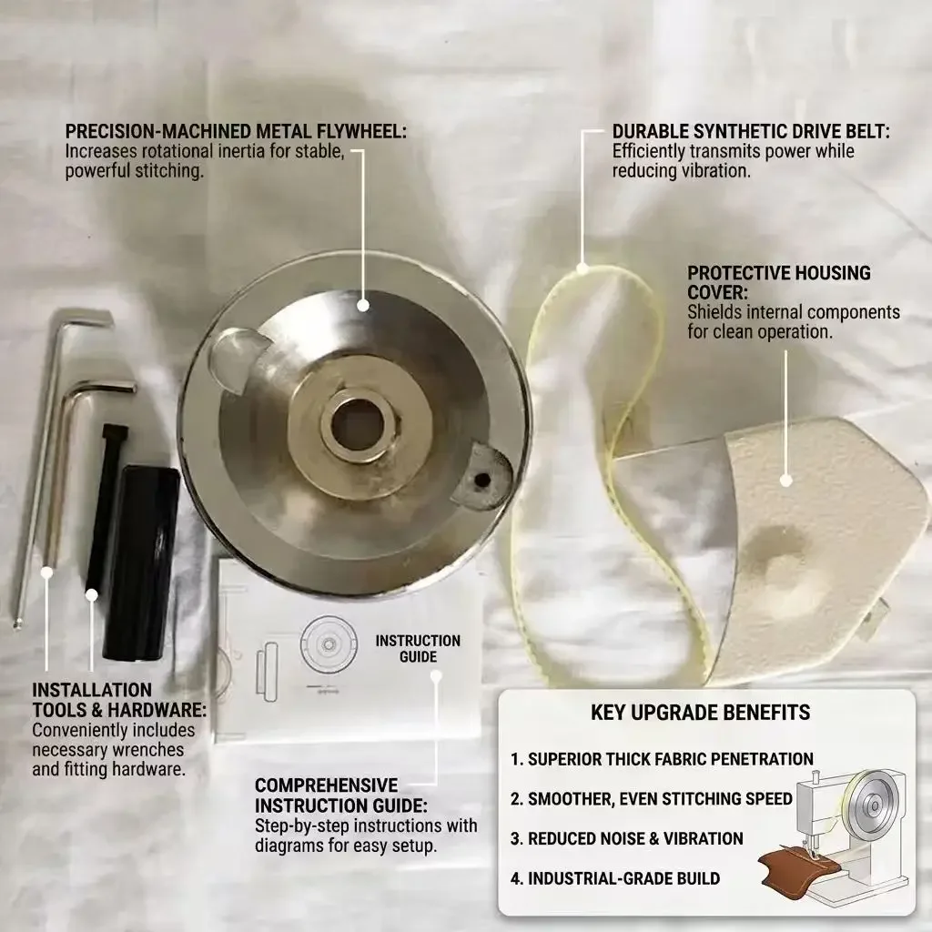 Big Flywheel Reliable Suit Size Hand Wheel Kit Use On Home Use 306 309 Sewing Machine