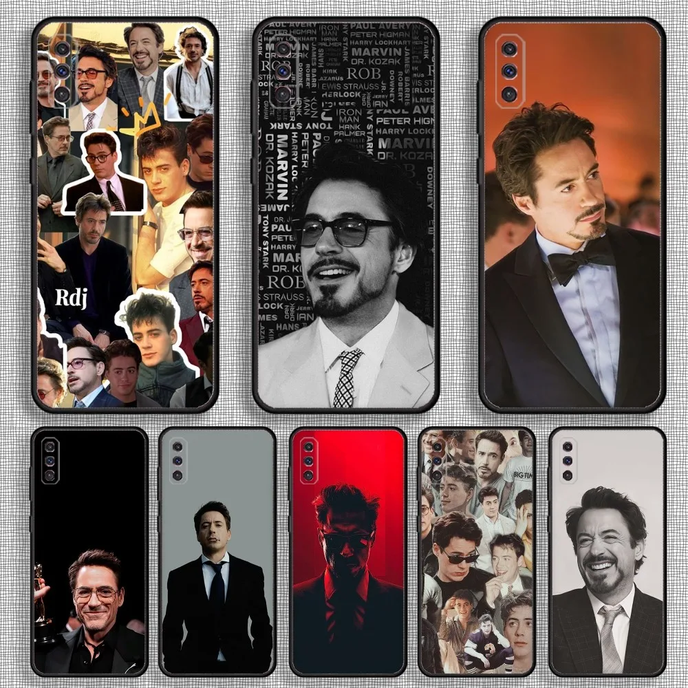 

Actor R-Robert D-Downey Jr. Phone Case For Samsung S23,23,22,30,21,10,9,Note20 Ultra,Lite,Ultra,5G,Plus,FE,Black Soft Case