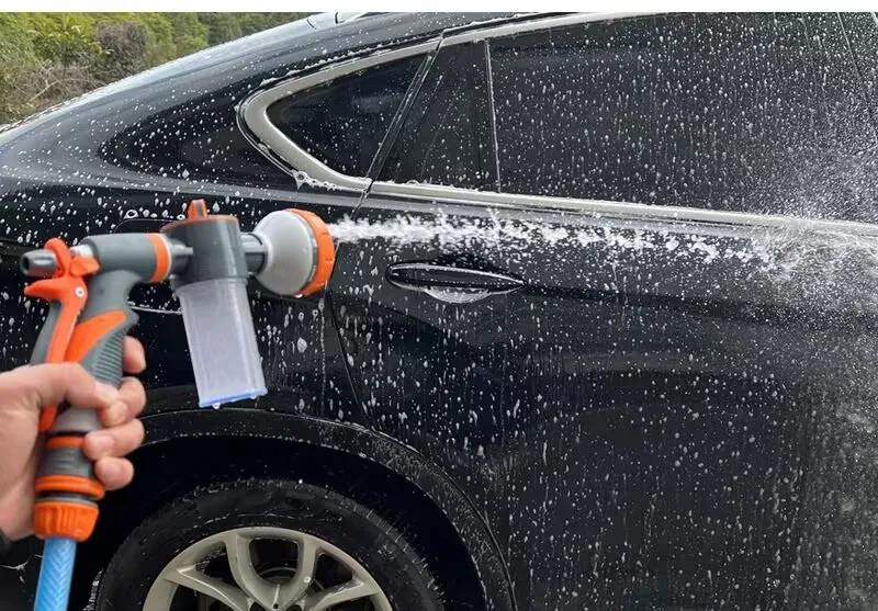 

Портативный автоматический водяной пистолет для пенопласта 2025, насадка высокого давления, автомойка, распылитель, инструмент для очистки автомобиля