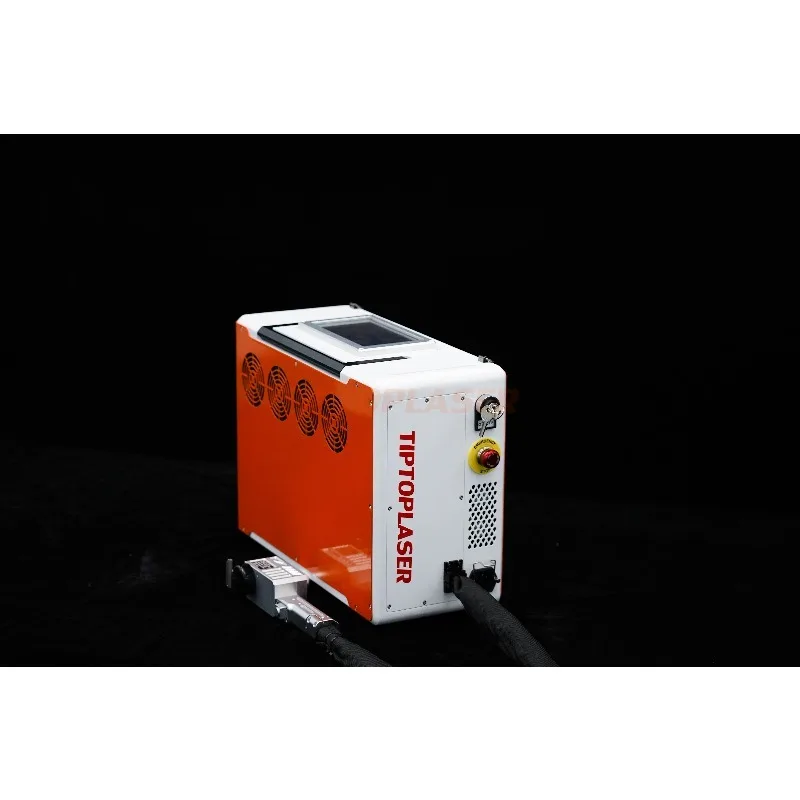 50w 100w 200w Backpack Pulse     Cleaning Machine  for Rust Paint Oil     Metal Mill Scale off Steel Oxide Coating