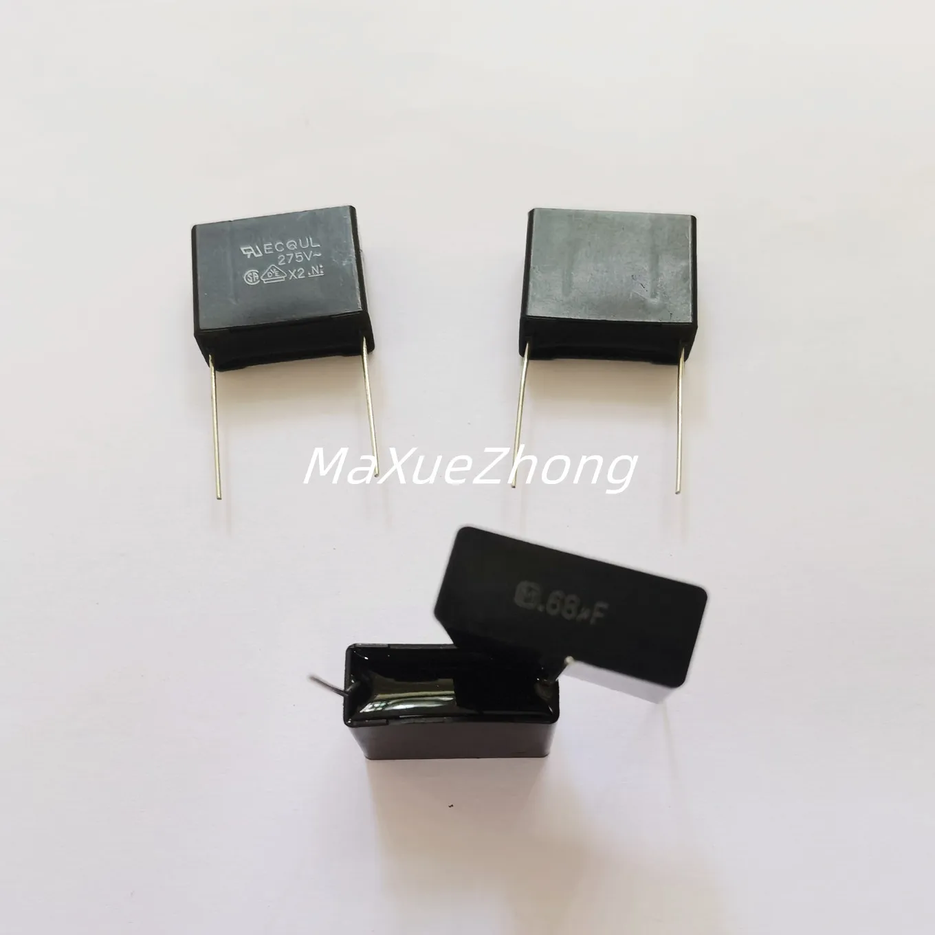 Original New 100% 275V0.68UF 275VAC x2 275V684 ECQU2A684KL film capacitor 10X25X19MM P=23MM (Inductor)