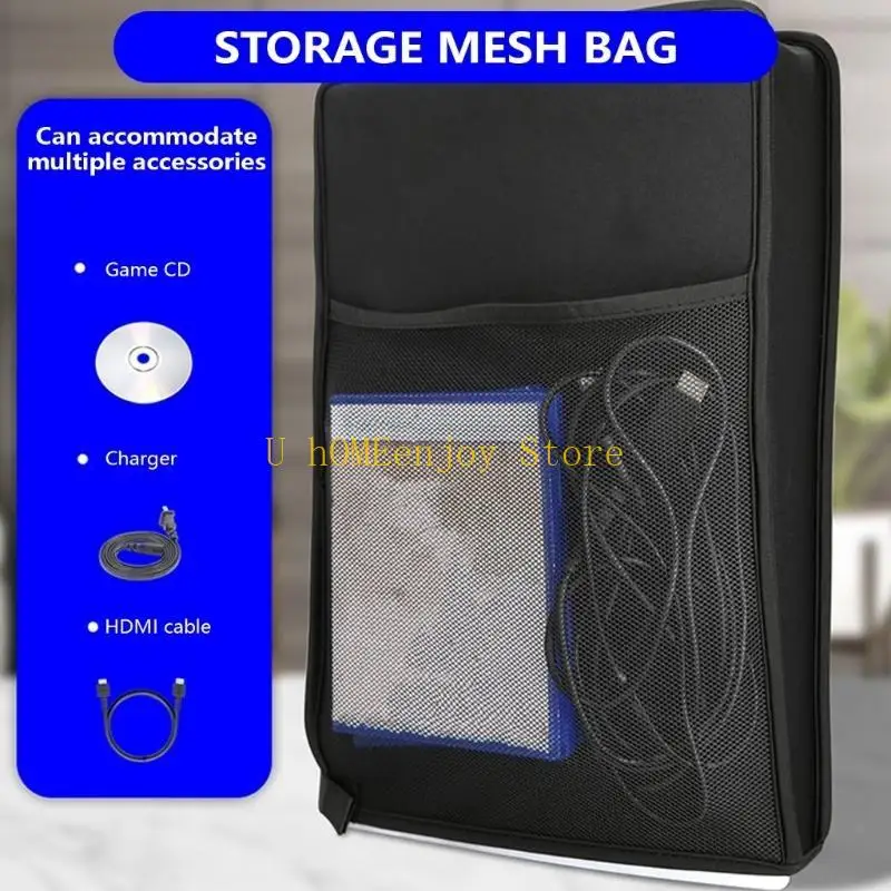 

B0KF Game Console Dust Cover Dustproof Case Elastic Guard Protective Dust Prevent Bag Sleeve Tailored Game Accessories