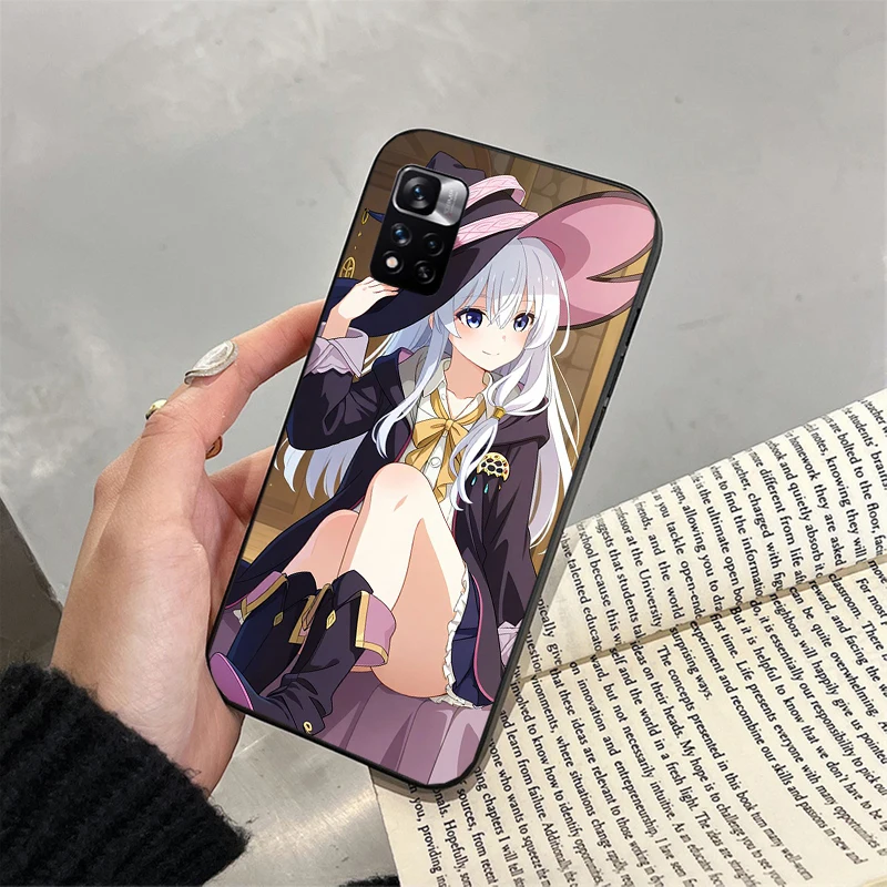 

Phone Case For Xiaomi Redmi note 14 Pro 14 13 12 11 10 Pro 14S 12S 11S Redmi 14C 13C 10 Wandering Witch Elaina Anime