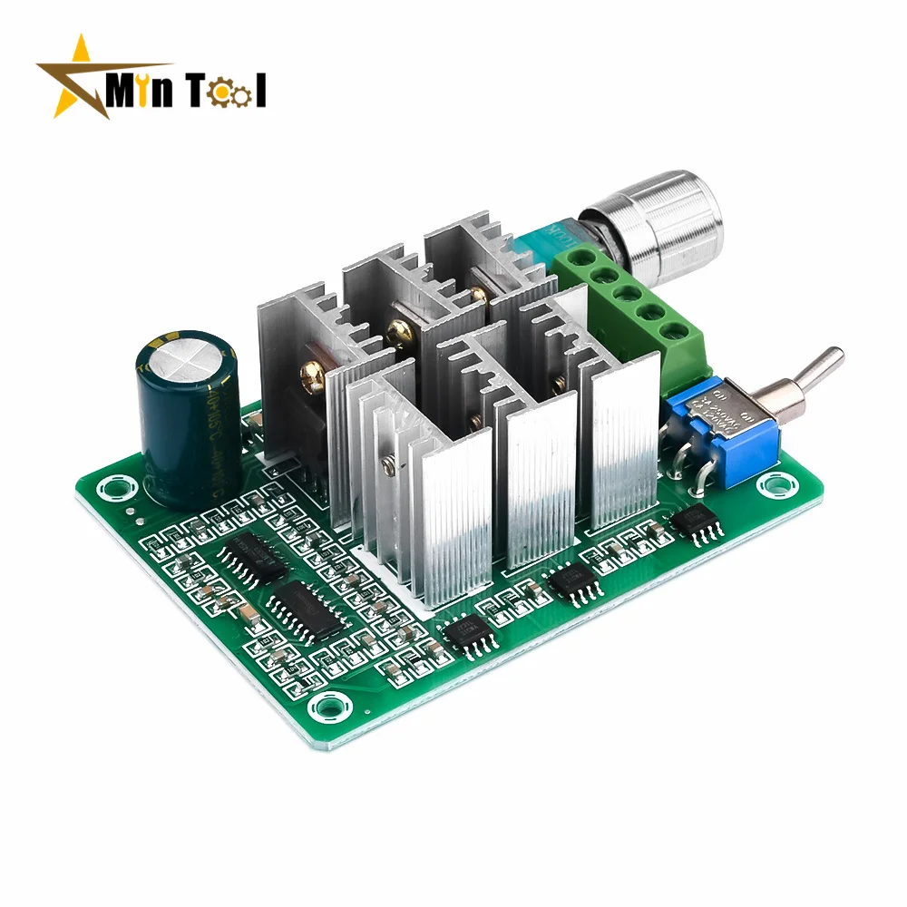 DC 5-36V 12V 24V 15A  Motor Speed Controller BLDC Three-Phase Sensorless Brushless Motor Controller Fan Driver Power Supply