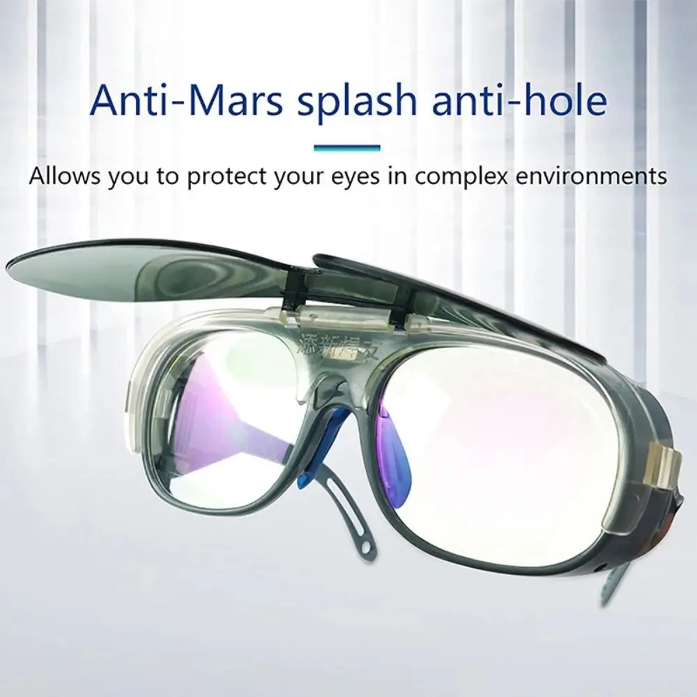 1Pcs New Gas Argon Arc Welding Protective Glasses Safety Working Anti Glare Welder Goggles Polishing PC Eyes Protector Equipment