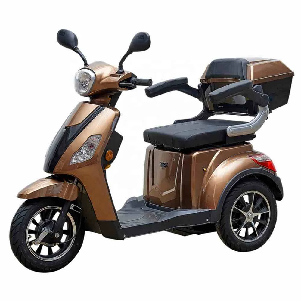 3 Wheel Fashion Mobility Scooter 24V 500W For Old People With EEC Approved