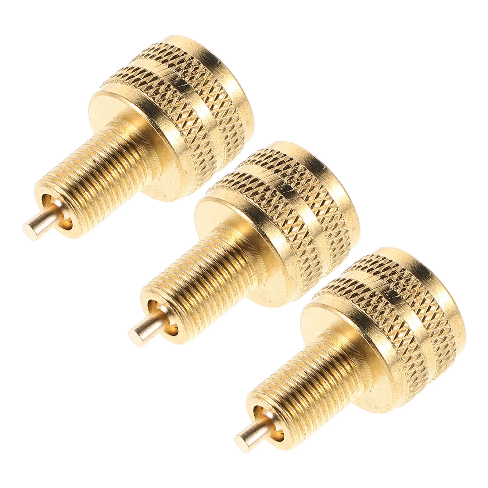 

3pcs Tire Inflator Adapter 12V1 To 8V1 For Truck Air Compressor Universal Valve Replacement Inflation Nozzle Quick Connector