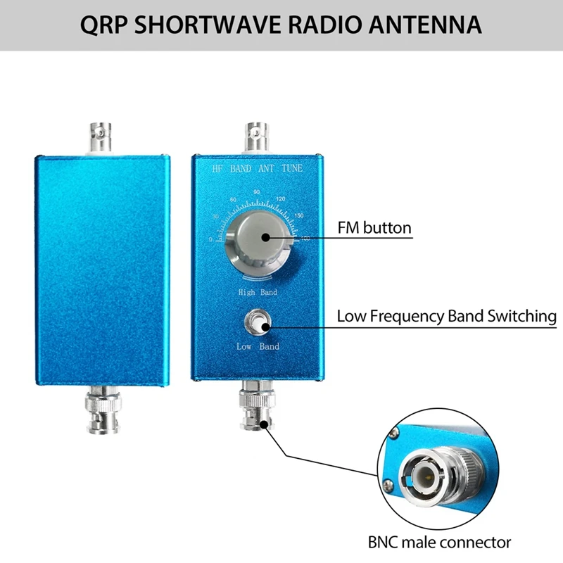 Kurzwellige HF3-30 MHz tragbare Transceiver-Hebelantenne 20 W