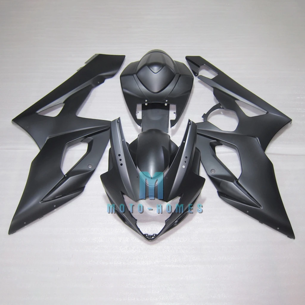 Matte Black Fairing Set for SUZUKI GSXR-1000 05 06 K5 GSXR1000 2005 2006 100% Fit Aftermarket Body Rebuild Bike Accessories