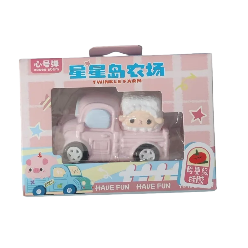 Zabawka antystresowa dla dzieci - silikonowa kulka do ściskania w kształcie kurczaka, elastyczna, wolno powracająca do kształtu, zabawny prezent na Boże Narodzenie.