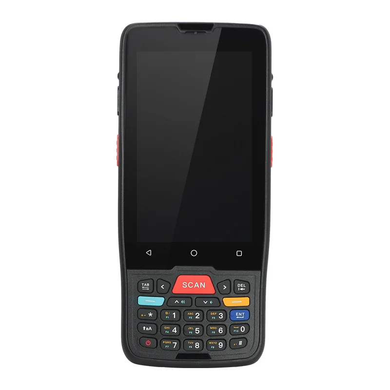Terminal Portátil Android Handheld, Barcode Scanner, Wi-Fi, 4G, Coletor de Dados do Google, NFC, PDA, 4 Core, 1D, 2DQR